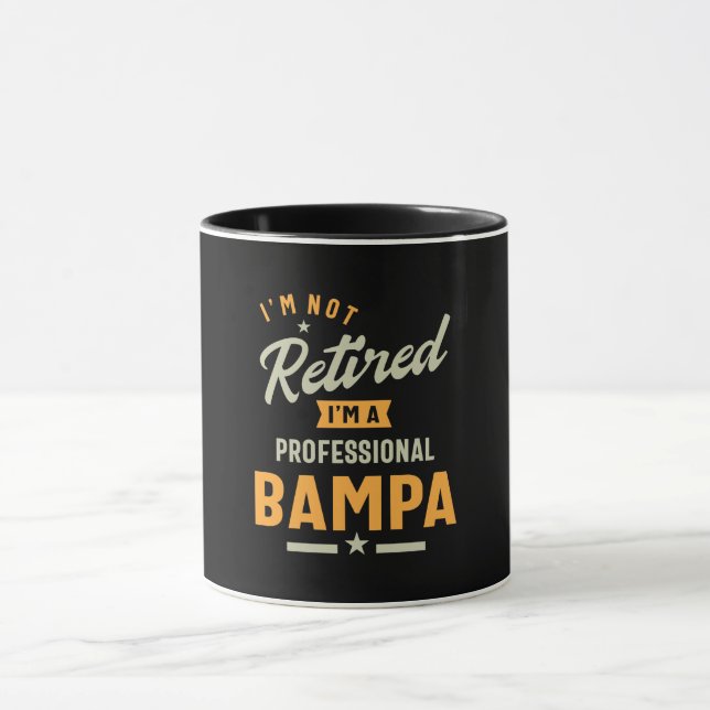 Mens Professional Bampa Retired Gift Mug (Center)