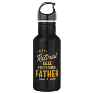 Mens Professional Father Retired 532 Ml Water Bottle
