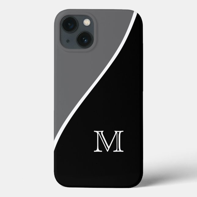 Mens Professional Monogram Style Case-Mate iPhone Case (Back)