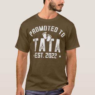 Mens Promoted Tata Est 2022 , Pregnancy Announceme T-Shirt