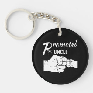 Mens Promoted To Godfather Uncle Fathers Day Gift  Key Ring
