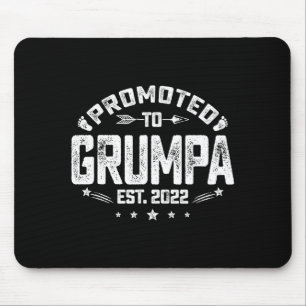 Mens Promoted To Mpa Est 2022 Funny New Mpa  Mouse Mat