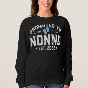 Mens Promoted To Nonno 2022 For First Time Nonno N Sweatshirt