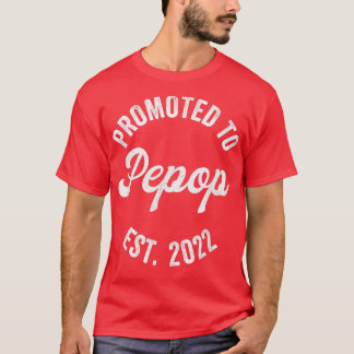 Mens Promoted To Pepop s, New Grandpa Pregnancy An T-Shirt