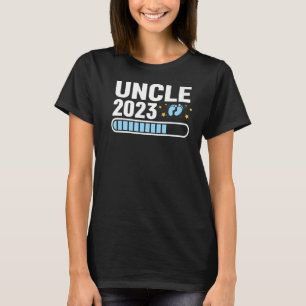Mens Promoted To Uncle 2023 Soon To Be Uncle 2023 T-Shirt