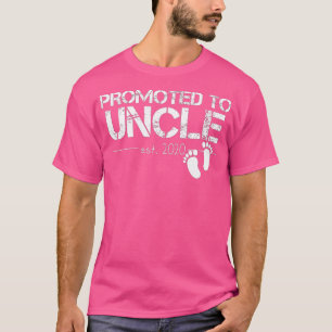 Mens Promoted to Uncle Est 2020 Best Dad Uncle Gi T-Shirt