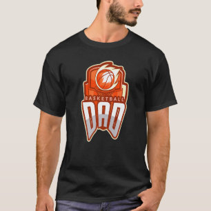 Men's Proud Basketball Cool Fathers Day Basketball T-Shirt