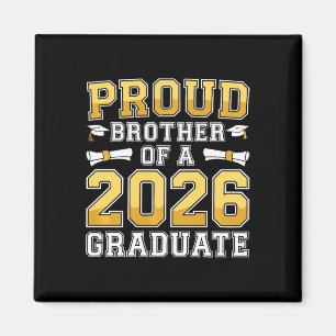 Mens Proud Brother Of A 2026 Graduate Shirt Cl 202 Magnet