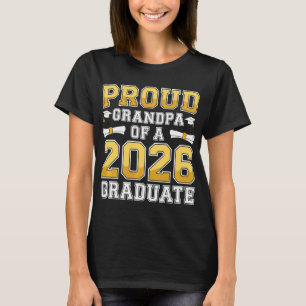 Mens Proud Grandpa Of A 2026 Graduate Shirt Cl 202