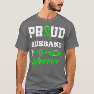 Mens Proud Husband Of A Gastroparesis Warrior T-Shirt