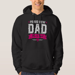 Mens Proud New Dad It´s A Girl Hoodie