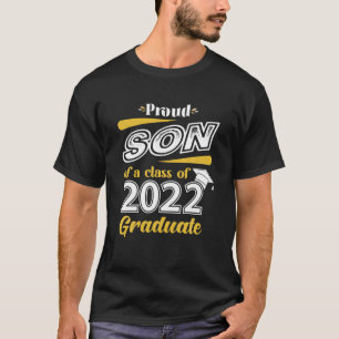 Mens Proud Son Of A Class Of 2022 Graduate Senior T-Shirt