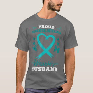Mens Proud Trigeminal Neuralgia Warrior Husband T-Shirt