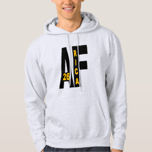 Men's Pullover Hoodie ash AFRICA 26