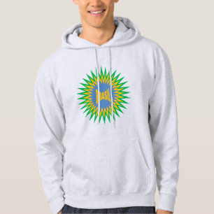 Men's Pullover Hoodie ash  SUN  BRASIL