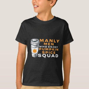 Mens Pumpkin Spice Boyfriend Husband Gag Joke Psl  T-Shirt