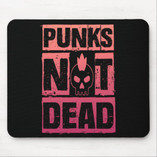Mens Punks Not Government Agencyd _ Mohawk Punk Mouse Mat