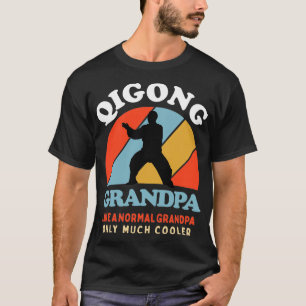 Mens Qi Gong Practitioners Taoist Arts Gift Qigong T-Shirt