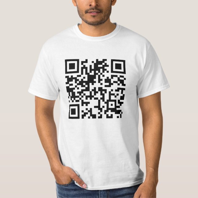Mens Qr-Code T-Shirt (Front)