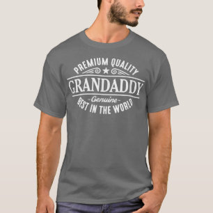 Mens Quality Grandaddy Grandpa T-Shirt