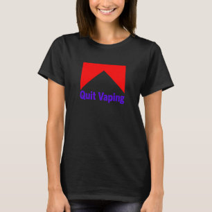 Mens Quit Vaping Be A Man T-Shirt