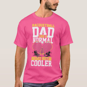 Mens Racquetball Racquet Ball Games Sports Squash T-Shirt