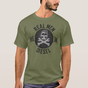 Mens Real men smell like diesel - TShirt