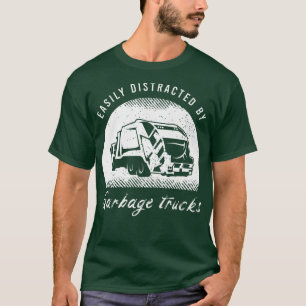 Mens Recycling Truck Driver Saying For A Driver Of T-Shirt