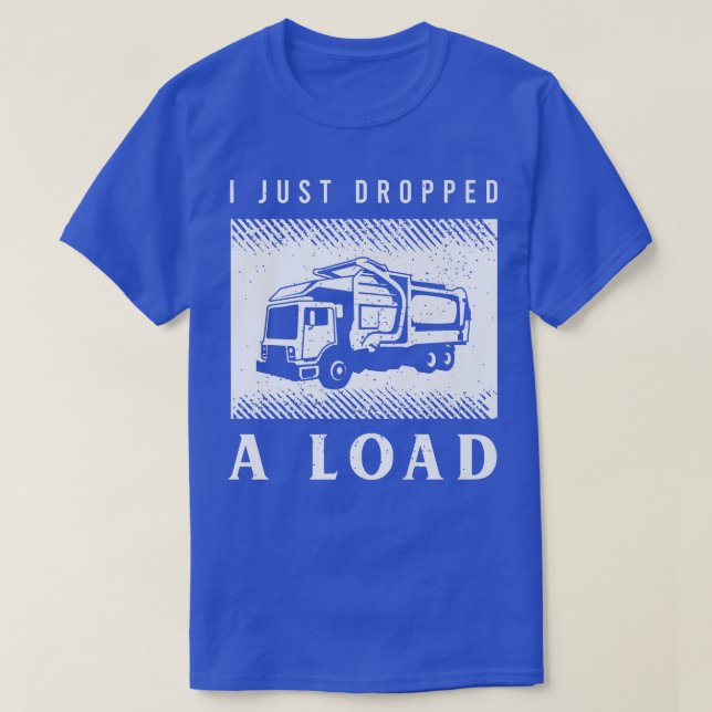 Mens Recycling Truck Driver Saying For A Driver Of T-Shirt (Design Front)