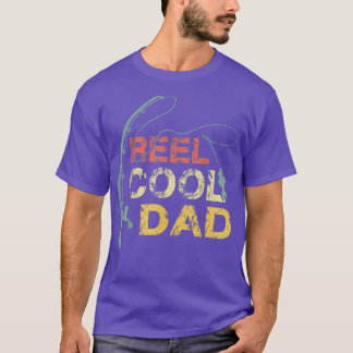 Mens Reel Cool Dad Fishing s, Fun Fathers Day Fish T-Shirt
