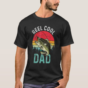 Mens Reel Cool Dad Fishing T-Shirt
