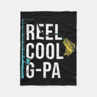 Mens Reel Cool G-pa Fishing Shirt Funny Grandpa Fa