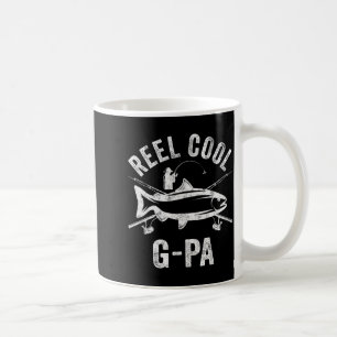 Mens Reel Cool G-pa Shirt Funny Fisherman Christma Coffee Mug