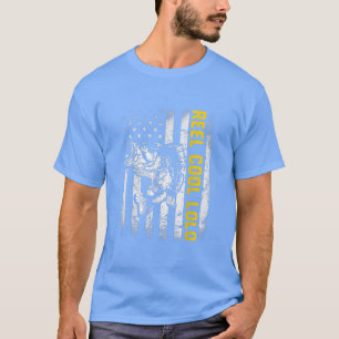 Mens Reel Cool Lolo FishingFunny Fish Vintage T-Shirt