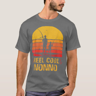 Mens Reel Cool NonnoFishing Fathers Day899  T-Shirt