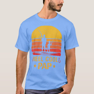 Mens Reel Cool PapFishing Fathers Day 909 T-Shirt