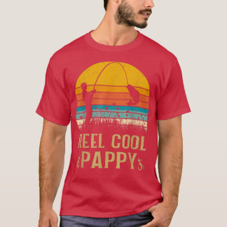 Mens Reel Cool Pappy Fishing s, Fun Fathers Day Fi T-Shirt