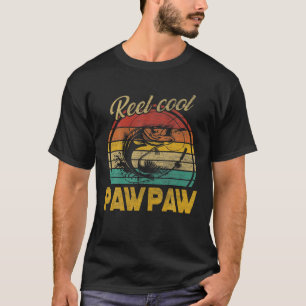Mens Reel Cool Pawpaw Vintage Fishing T-Shirt
