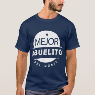 Mens Regalo Para Abuelo Mejor Abuelito del Mundo C T-Shirt