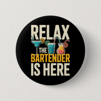 Mens Relax The Cool Kidender Is Here Funny Cool 6 Cm Round Badge