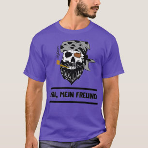 Mens rendy statement beard masculinity full beard T-Shirt