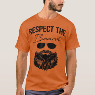 Mens Respect The Beard T-Shirt