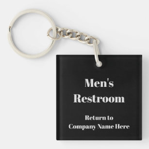 Bathroom Key Rings Keychains Zazzle UK