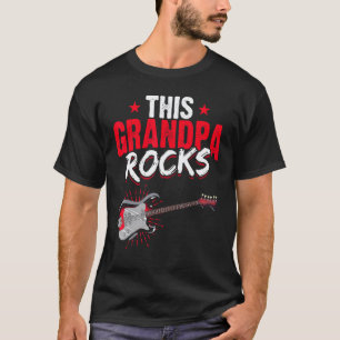 Mens Retired Grandpa Guitar Player Guitarist Retir T-Shirt