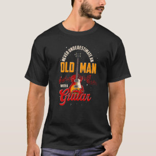 Mens Retired Guitarist Guitar Player Music Retirem T-Shirt