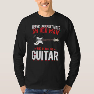 Mens Retired Guitarist Music Rock Musician Retirem T-Shirt