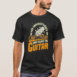 Mens Retired Guitarist Musician Guitar Player Reti T-Shirt
