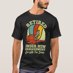Mens Retirement Quote Fishing Retro Retirement 1 T-Shirt