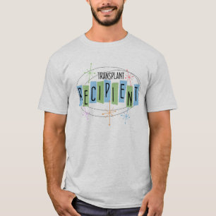 Men's retro design transplant recipient t-shirt