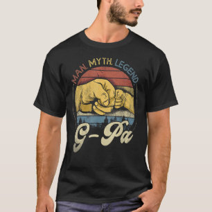 Mens Retro G Pa The Man The Myth The Legend For F T-Shirt